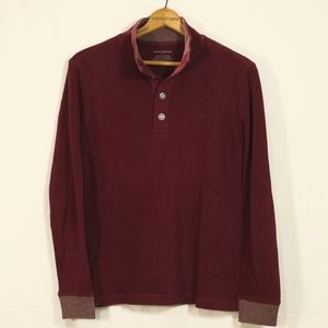 Men's Button Up Pullover Sweater